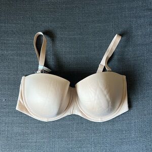 Aerie Light Nude Strapless Bra